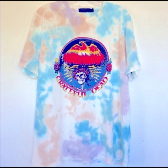 Mens Grateful Dead 30 Years Tie Dye T Shirt  … - Picture 2 of 4